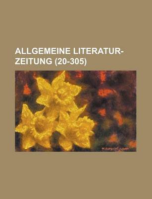 Book cover for Allgemeine Literatur-Zeitung (20-305 )