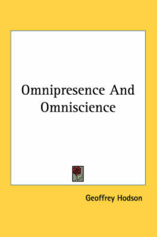 Cover of Omnipresence and Omniscience