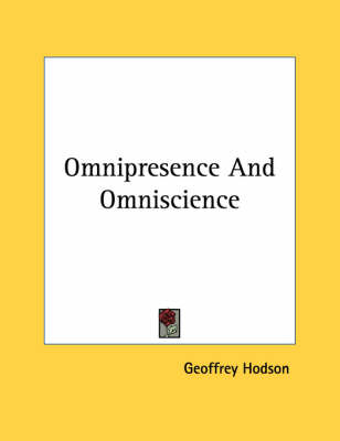 Book cover for Omnipresence and Omniscience