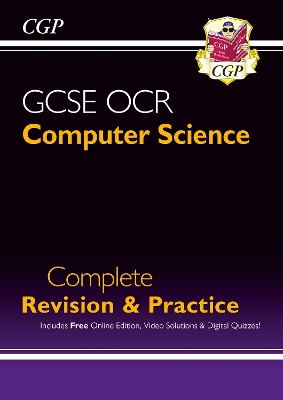 Book cover for New GCSE Computer Science OCR Complete Revision & Practice includes Online Edition, Videos & Quizzes