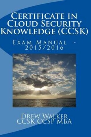 Cover of Certificate in Cloud Security Knowledge (Ccsk)