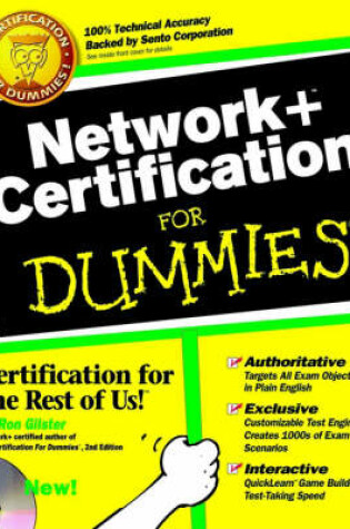 Cover of Network+ Certification For Dummies