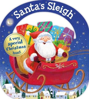 Book cover for Carry-Along Tab Book: Santa's Sleigh