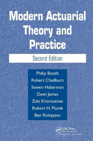 Cover of Modern Actuarial Theory and Practice