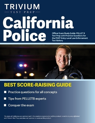 Cover of California Police Officer Exam Study Guide