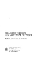 Cover of Tellegen's Theorem and Electrical Networks