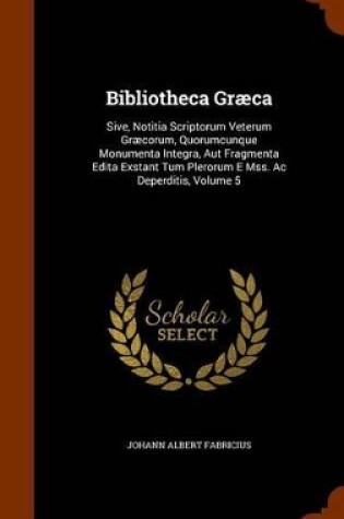 Cover of Bibliotheca Graeca