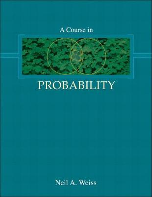 Book cover for Course in Probability, A