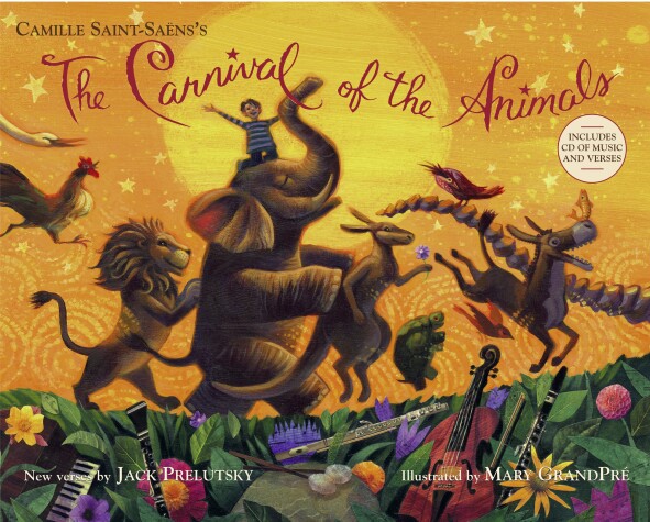 Book cover for The Carnival of the Animals