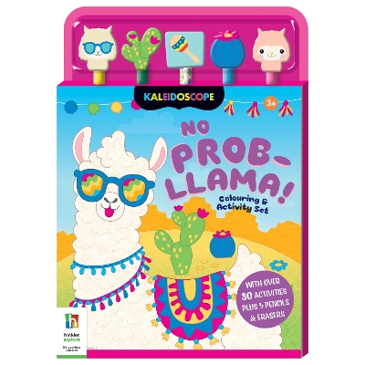 Cover of No Prob-llama Colouring & Activity Set