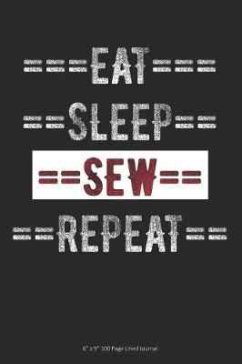 Book cover for Eat Sleep Sew Repeat