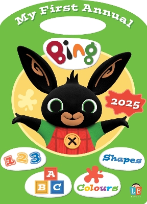 Book cover for Bing Official My 1st Board Book Annual 2025