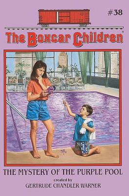 Book cover for The Mystery of the Purple Pool