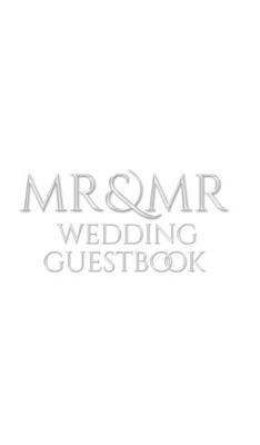 Book cover for Mr and Mr Wedding Guest Book