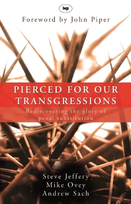 Book cover for Pierced for our transgressions