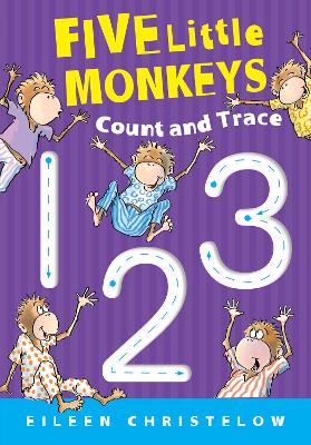 Book cover for Five Little Monkeys Count and Trace