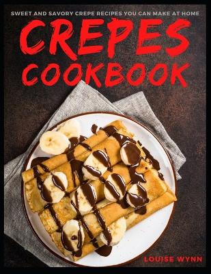 Book cover for Crepes Cookbook