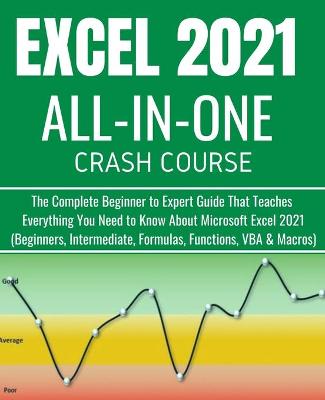 Book cover for Excel 2021 All-In-One Crash Course