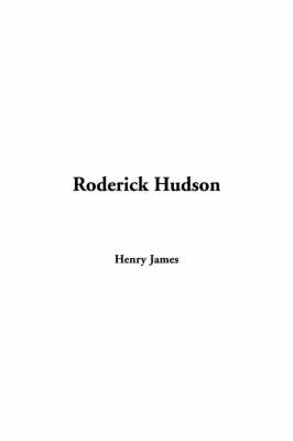 Book cover for Roderick Hudson