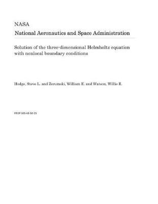 Book cover for Solution of the Three-Dimensional Helmholtz Equation with Nonlocal Boundary Conditions