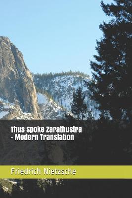 Book cover for Thus Spoke Zarathustra - Modern Translation