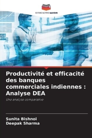 Cover of Productivité et efficacité des banques commerciales indiennes