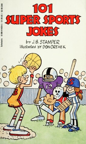 Book cover for 101 Super Sports Jokes