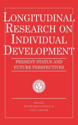 Cover of Longitudinal Research on Individual Development