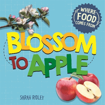 Book cover for Where Food Comes From: Blossom to Apple