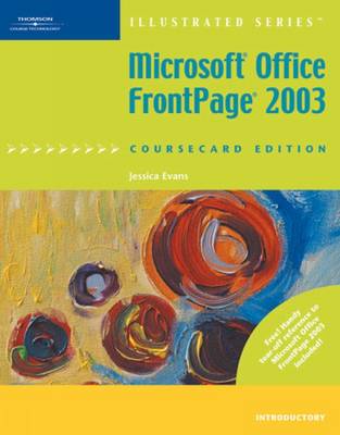 Book cover for Microsoft Office FrontPage 2003, Illustrated Introductory