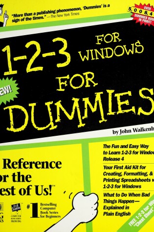Cover of 1-2-3 for Windows For Dummies
