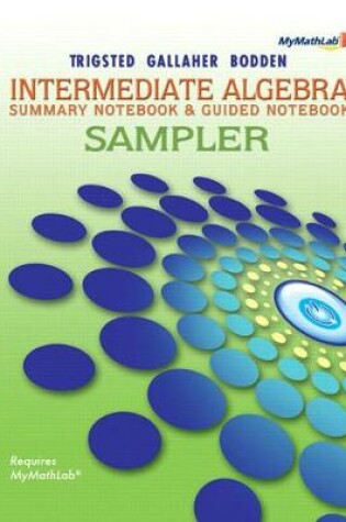 Cover of Exam Copy Sampler for MyLab Math Intermediate Algebra Student Access Kit