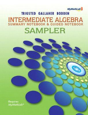 Book cover for Exam Copy Sampler for MyLab Math Intermediate Algebra Student Access Kit