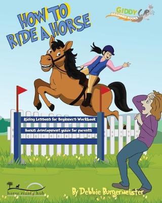 Book cover for How to ride a horse B&W