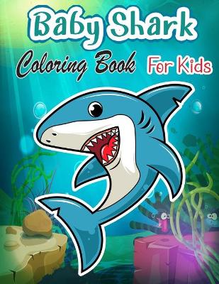 Book cover for Baby Shark Coloring Book