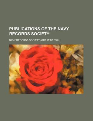 Book cover for Publications of the Navy Records Society (Volume 20)