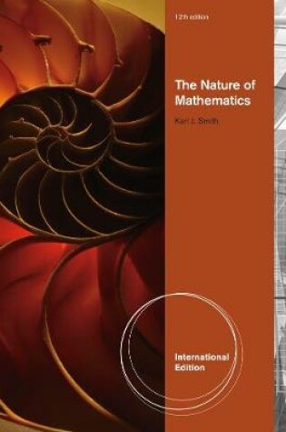 Cover of Nature of Mathematics, International Edition