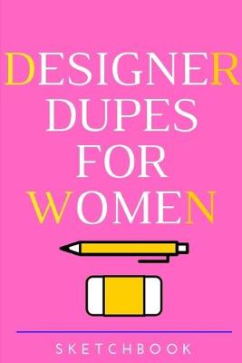 Book cover for designer dupes for women notebook