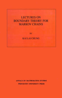 Book cover for Lectures on Boundary Theory for Markov Chains. (AM-65), Volume 65