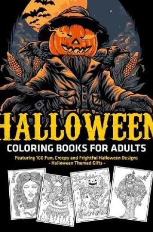 Cover of Halloween Coloring Books for Adults