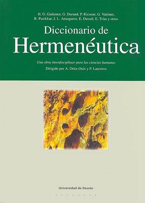 Book cover for Diccionario de Hermeneutica