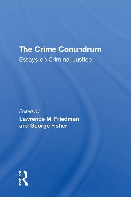 Book cover for The Crime Conundrum