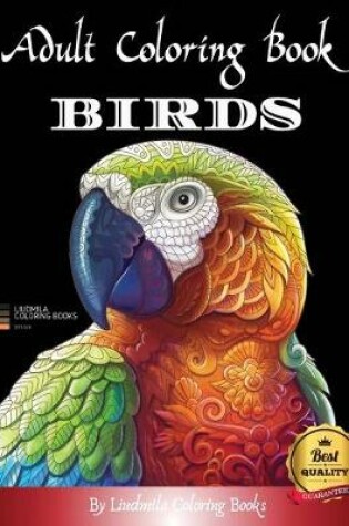 Cover of Adult Coloring Boosk Birds