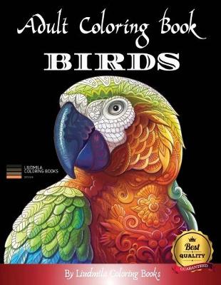 Book cover for Adult Coloring Boosk Birds