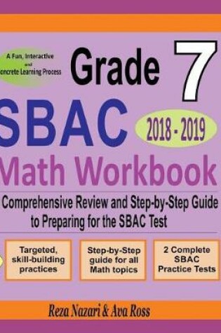 Cover of Grade 7 Sbac Mathematics Workbook 2018 - 2019
