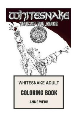 Cover of Whitesnake Adult Coloring Book