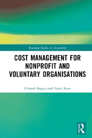 Cover of Cost Management for Nonprofit and Voluntary Organisations