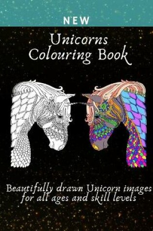 Cover of Unicorns Colouring Book