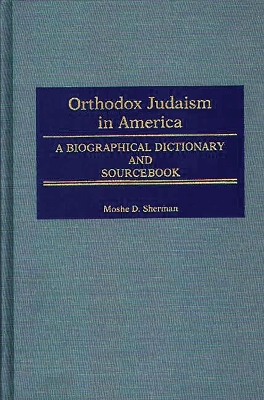 Book cover for Orthodox Judaism in America