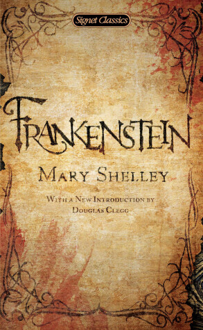 Book cover for Frankenstein